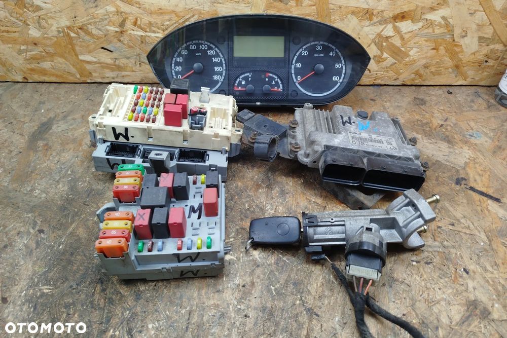 zestaw startowy KOMPUTER BOSCH 0281014211 / 51799353 do Ducato Boxer Jumper 06-14r 3.0 HDI JTD EURO 4, komplet z foto do odpalenia auta, IVECO