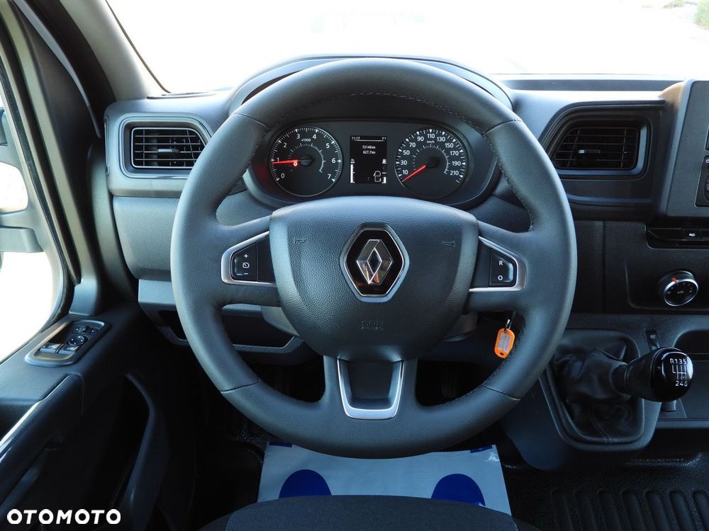 Renault MASTER WYWROTKA PODWÓJNA KABINA DOKA 6 MIEJSC TEMPOMAT LEDY BLIŹNIACZE KOŁA KLIMATYZACJA  130KM - 31