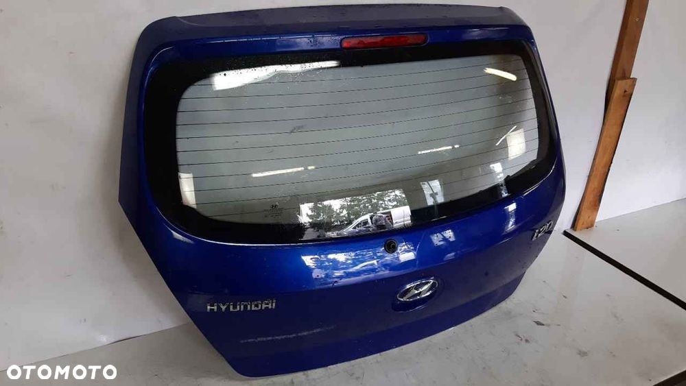 / KLAPA TYŁ TYLNA BAGAŻNIKA HYUNDAI I20 GRANAT GRANATOWA - 2