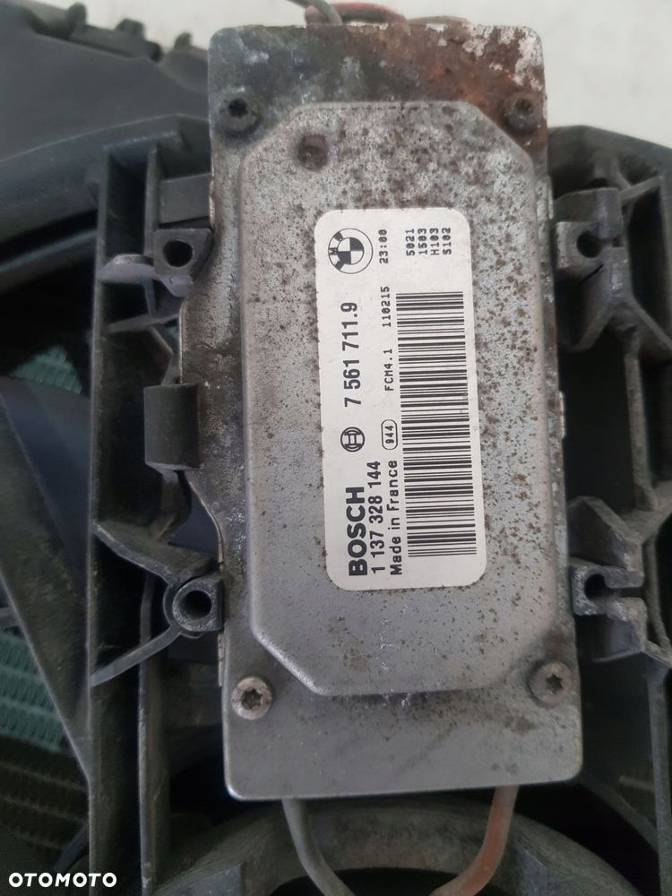 chłodnica wody wentylator 7563259 bmw e90 e91 lci 2.0b eur n43 - 6