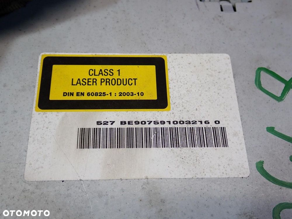 MERCEDES C-KLASA W204 07- RADIO CD NAWIGACJA BLUETOOTH A2049068501 BE9075 - 9