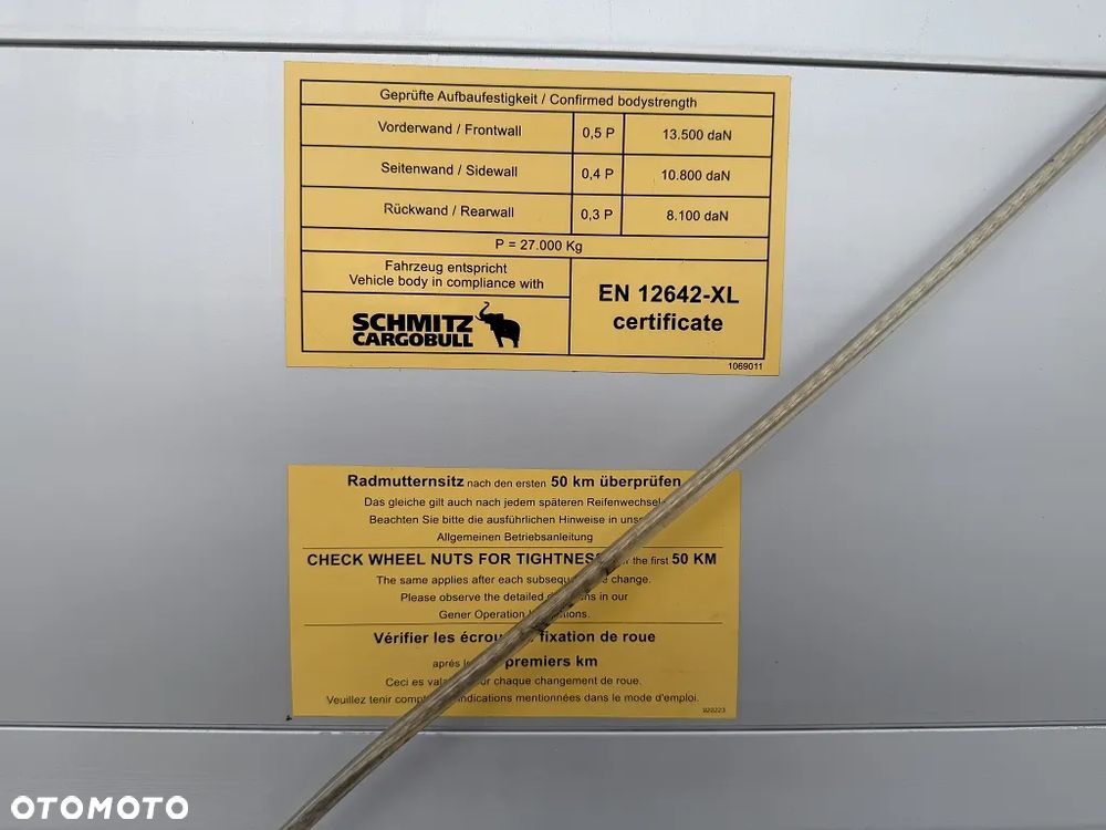 Schmitz Cargobull MEGA / 2019 / OŚ PODN./ N.OPONY / N.UKŁAD HAMUL./ MULTILOCK / CERT.XL / SALON POLSKA / PODN.DACH / STAN IDEALNY / - 17