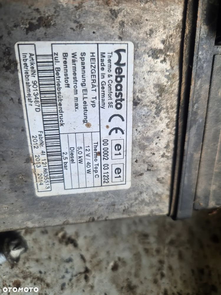 Webasto e60 e61 e63 e70 e90 DIESEL - 1