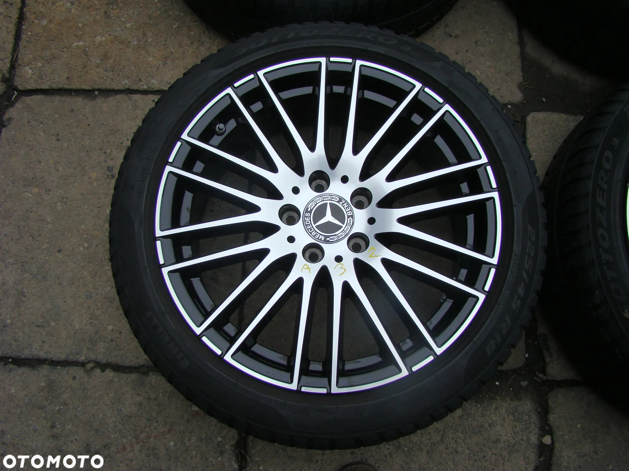 a32 5x112 Mercedes W206 W205 W177 CLA C118 W247 7,5jx18 et40 opony zima 225/45 - 2