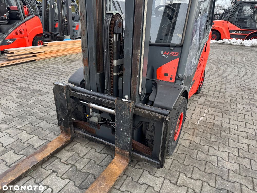 Linde Linde H35 Evo 2019 triplex kabina 4 sekcje ogrzewanie  Toyot h30 h25 - 5