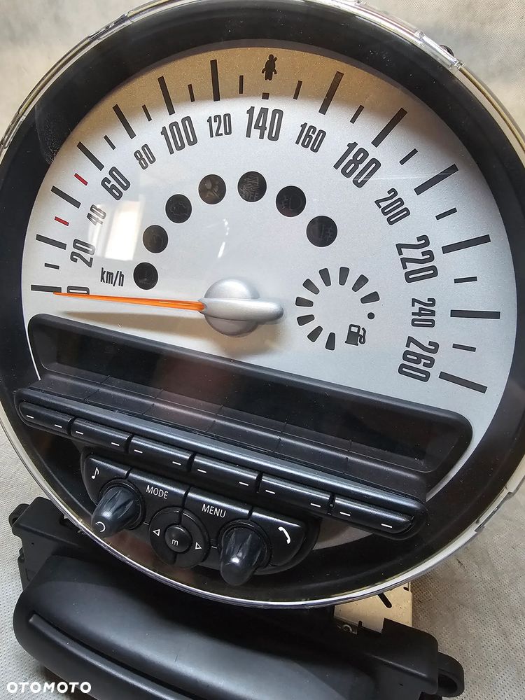 Radio 3456869 zegar licznik MINI COOPER 6977077 - 2