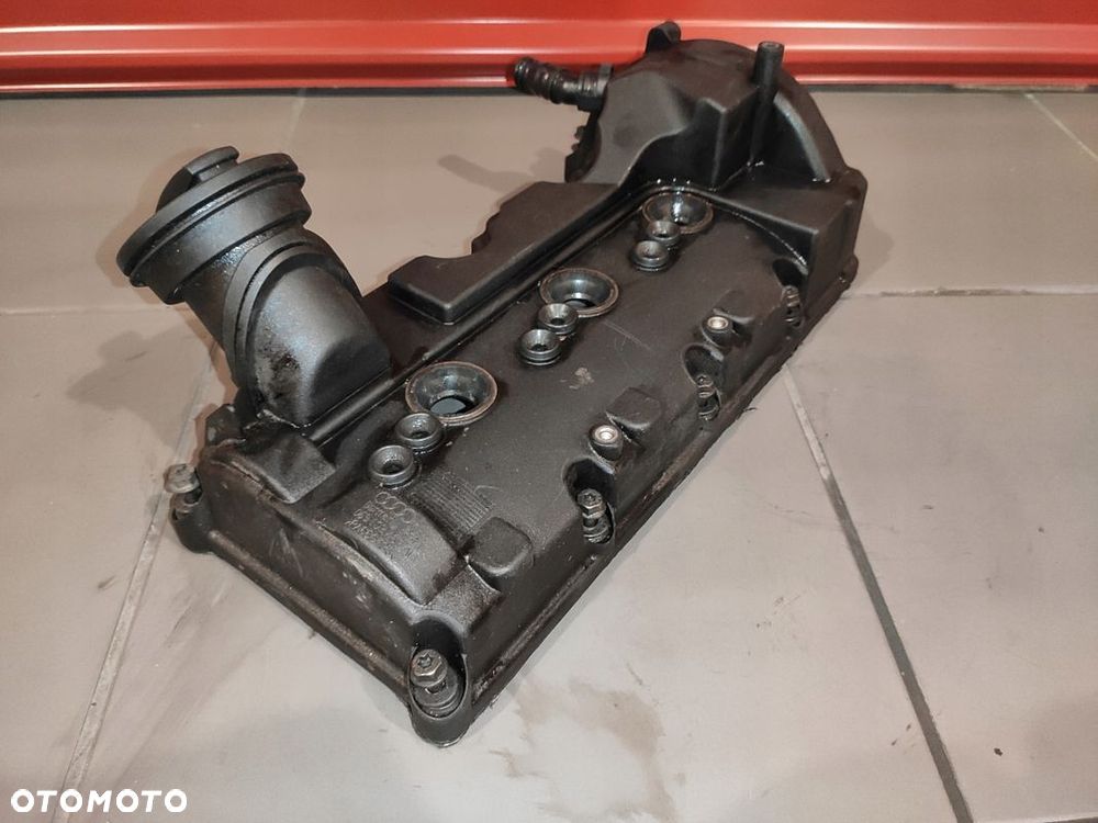 AUDI Q7 4L 3.0TDI CJG CJGA POKRYWA ZAWORÓW LEWA GŁOWICY ORYGINAŁ IDEAŁ - 2