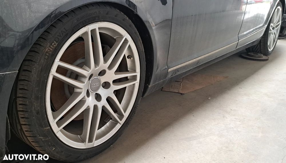 Roti 19 Jante 4F0601025BA Audi 4F0 601 025 BA Le Mans R19 5x112 cu anvelope 255 35 19 - 12