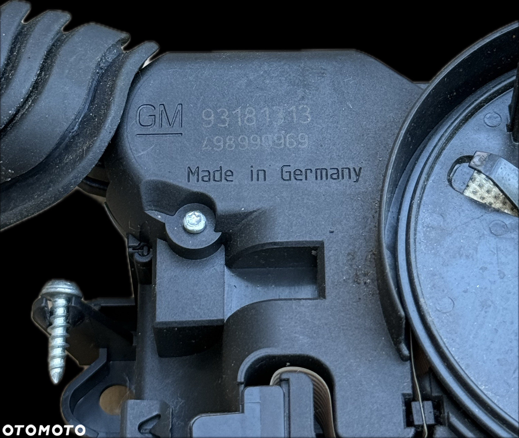 Manetka Przełącznik zespolony Taśma Airbag Opel Astra H 93181313 - 3