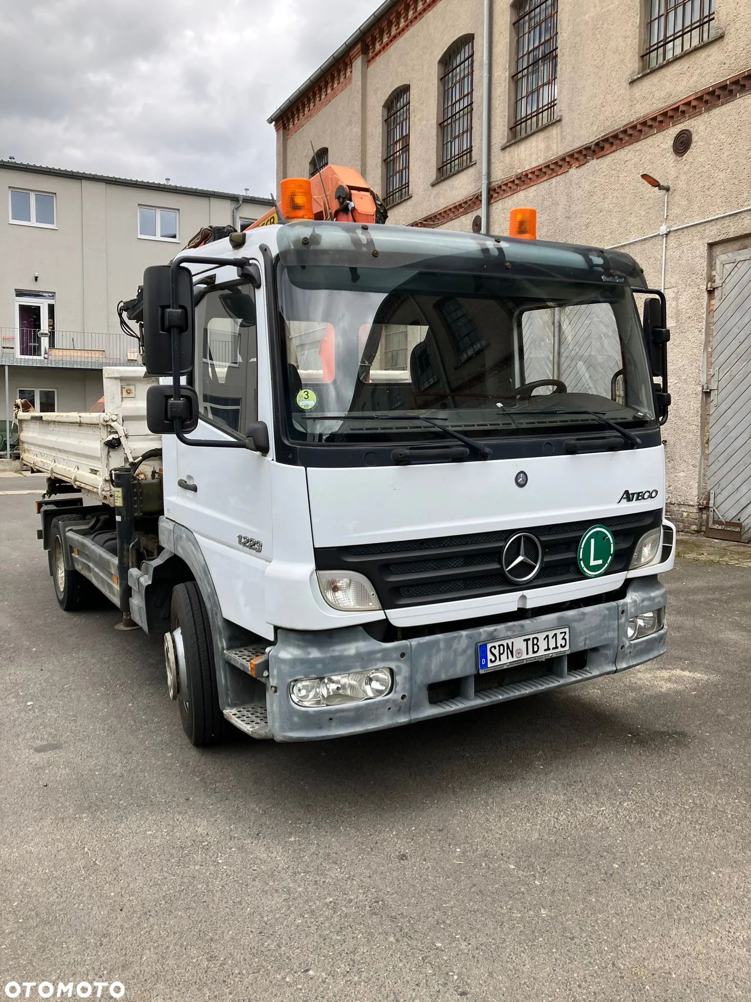 Mercedes-Benz Atego 1223 Wywrotka kipper hds Palfinger PK 9500 sterowanie radiowe - 1
