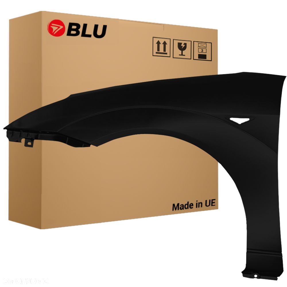 BLU Błotnik FORD FOCUS MK1 I F8 lewy przód czarny 1998-2004 PantherSchwarz - 1