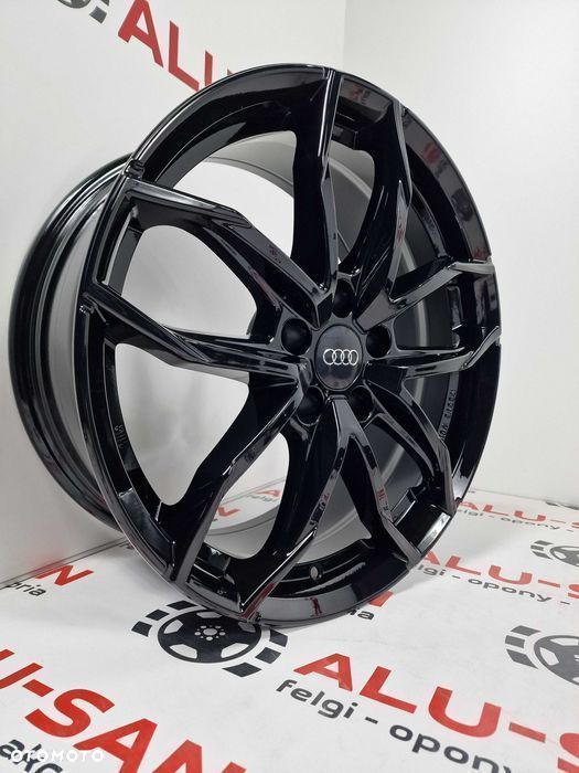Nowe alufelgi AUDI 18" 5x112 A3 A4 A6 Q2 Q3 TT - Czarne - 2