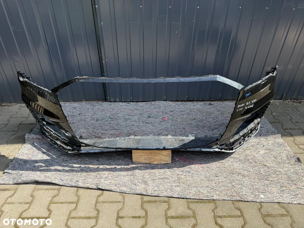 ZDERZAK AUDI Q7 4M0 LIFT S-LINE ORYGINAŁ CAŁY - 1