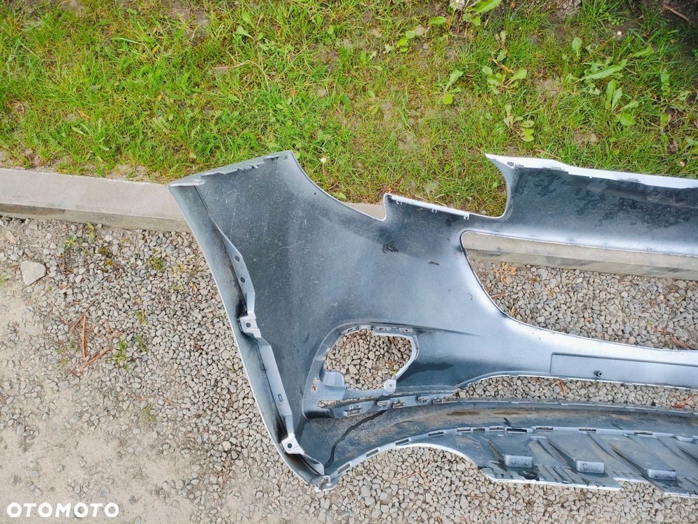 OPEL CORSA E 14- ZDERZAK PRZÓD PRZEDNI SREBRNY - 12