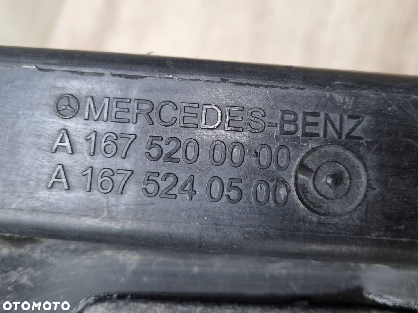 Mercedes-Benz GLE W167 2020 Z przodu Osłona pod zderzak przedni / Absorber - 8
