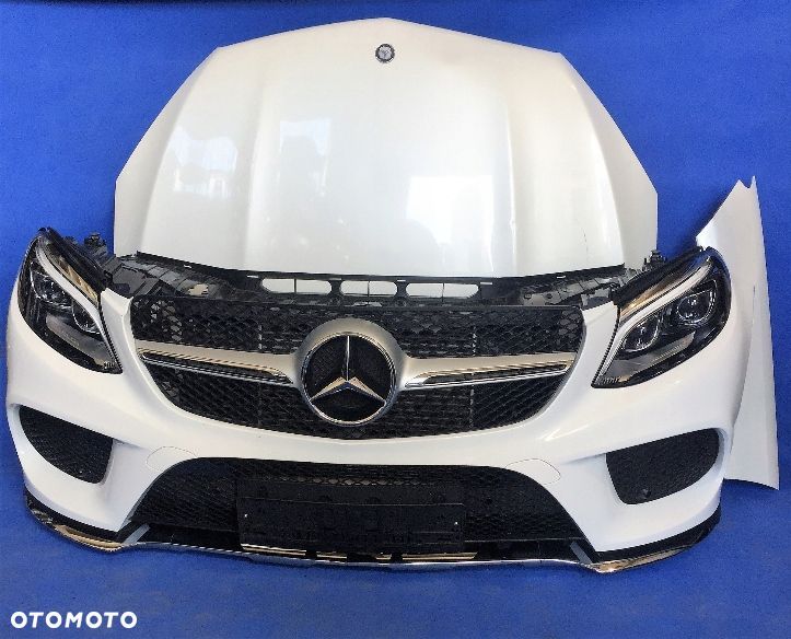 MERCEDES GLE W292 COUPE PRZÓD MASKA ZDERZAK LAMPY - 1