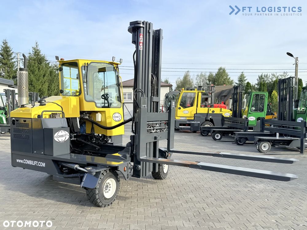 Combilift WÓZEK CZTEROKIERUNKOWY - WIELOKIERUNKOWY / C5000XL / GAS / TRIPLEX 6000MM / WOLNY SKOK / POZYCJONER WIDEŁ / OGRZEWANIE / WYSUWNE WIDŁY 1200/2000MM / PEŁNA OGRZEWANA KABINA / STAN IDEALNY / Szeroka oferta wózków czterokierunkowych i bocznych, dopasowanych do różnorodnych potrzeb i zastosowań - 23