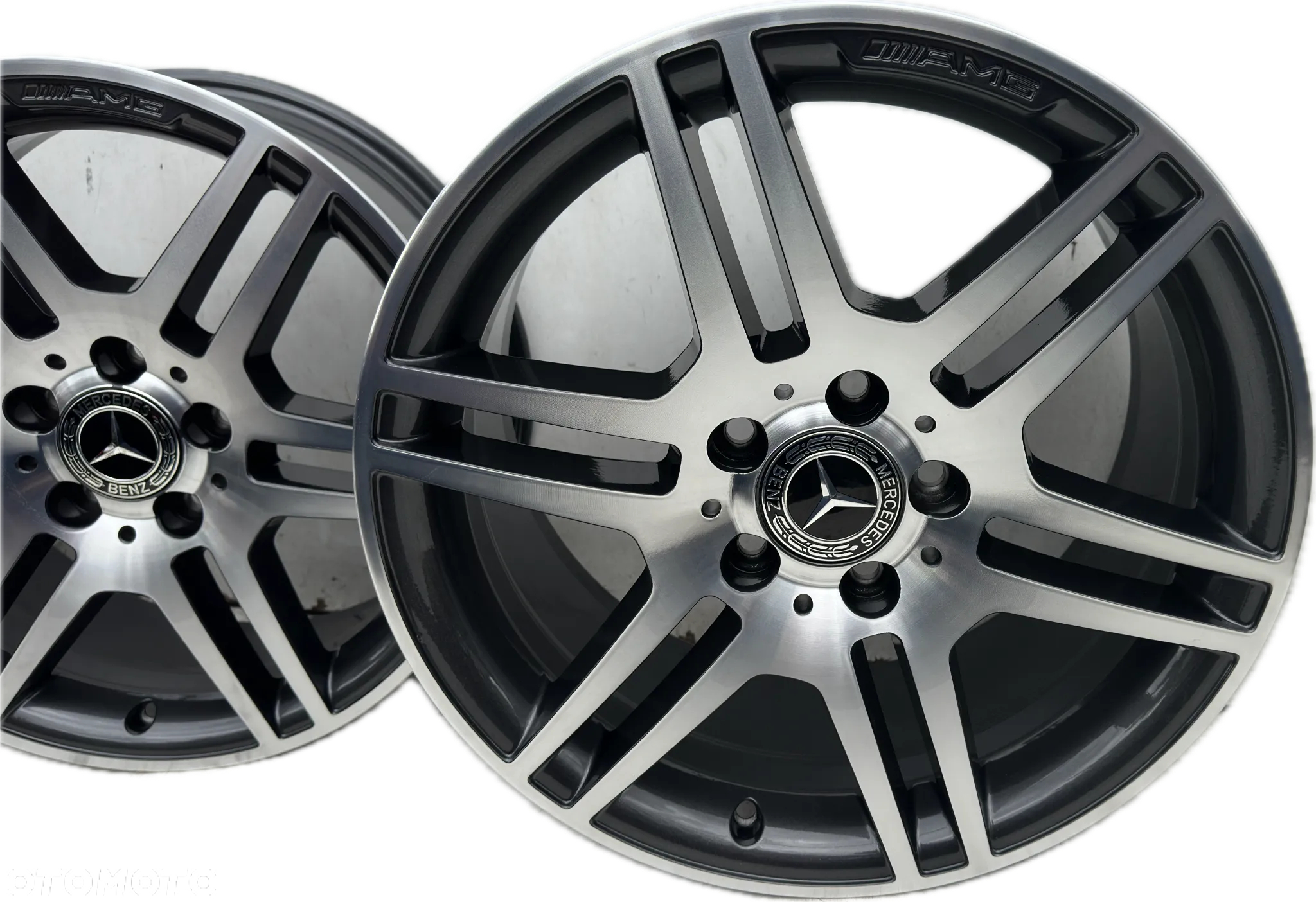 FELGI AMG 17 MERCEDES C W204 VITO W447 W639 E W212 W207 ORYGINAL DEMONTAZ 2044014502 2044014602 - 2