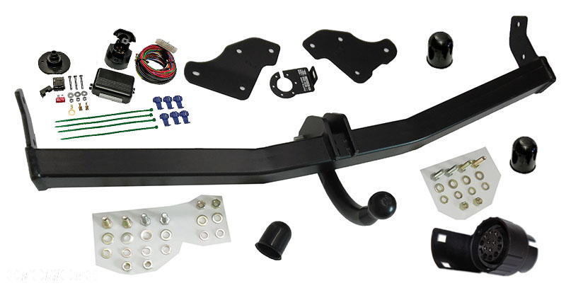 NOWY HAK HOLOWNICZY+MODUŁ7PIN/13P BEZ CIĘCIA ZDERZAKA DO HYUNDAI i20 1 I 3/5drzwi 2009-2014 - 4