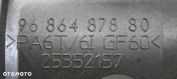 przepustnica volvo c30 1.6 d 9686487880 - 5