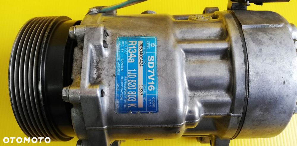 Sprężarka Kompresor klimatyzacji 1,9TDI 1J0820803K - 3