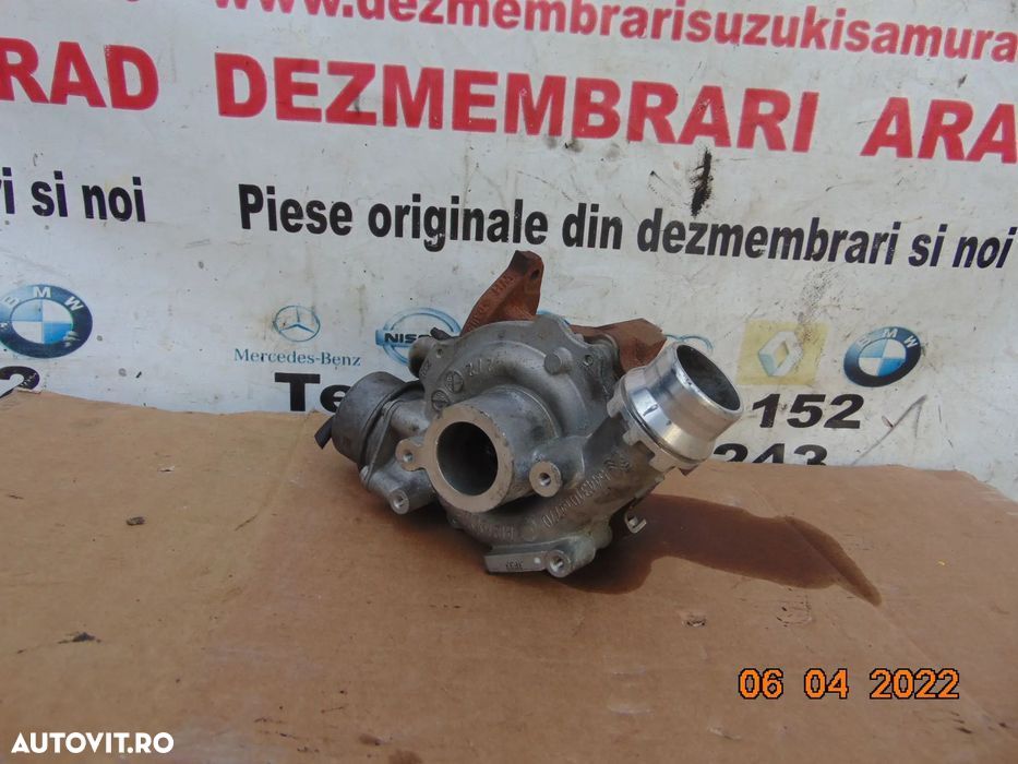 Turbina Dacia Duster 1.5 Renault nissan qashqai mercedes w176 w246 kan - 1