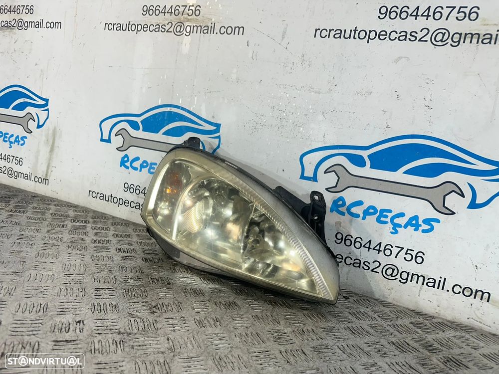 .Conjunto Oticas Farois Frente Frontal Esquerdo Direito Origina GM Opel Corsa Combo 13195926 13195925 2000 - 2011 - 7
