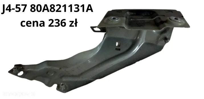 AUDI Q5 80A 17-23r lewy przedni wspornik błotnika uchwyt mocowanie lewe 80A821131A / Wspornik uchwyt błotnika przedniego Audi A6 C8 2019- 4K0821131 - 2