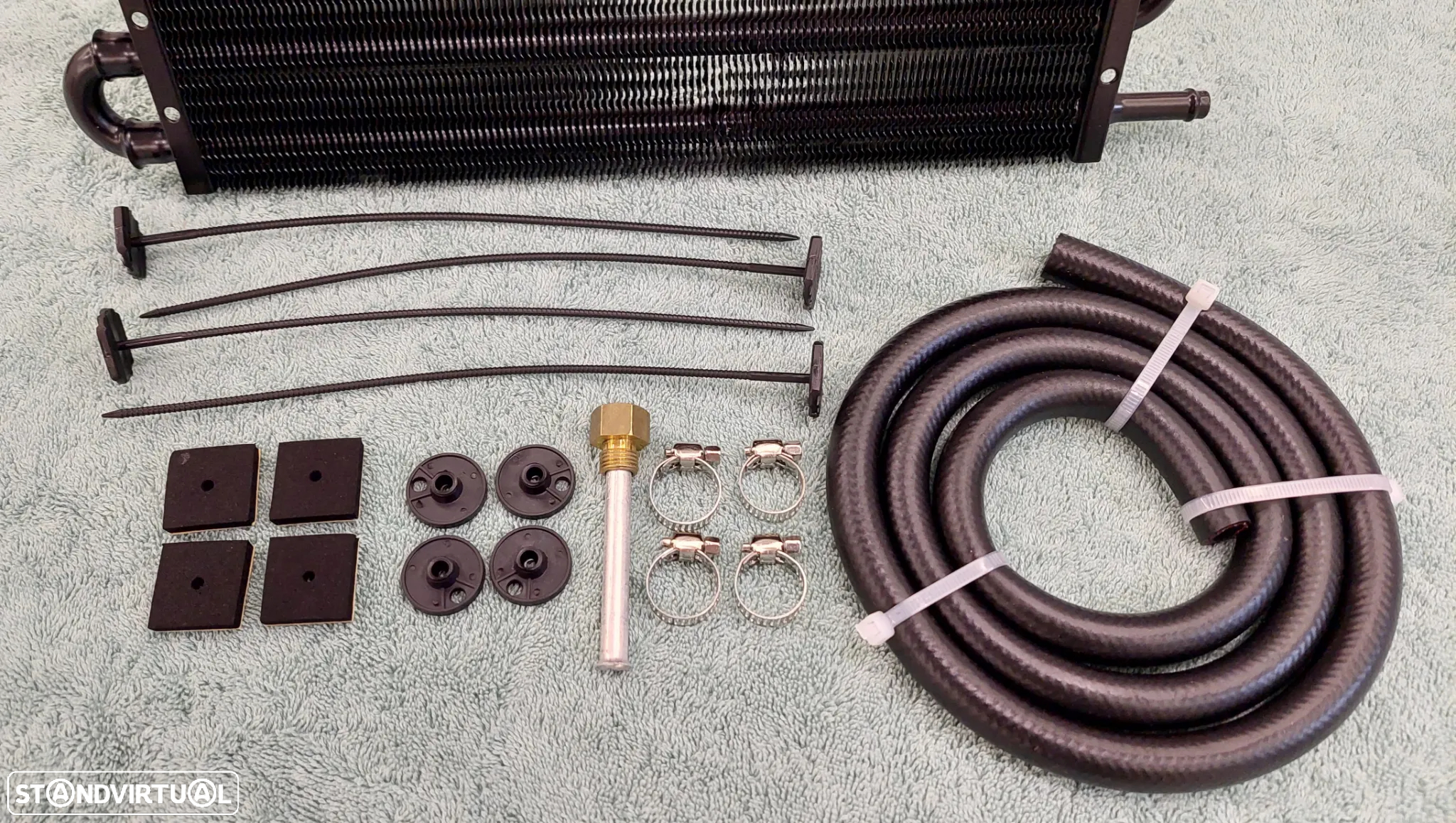 Kit Radiador Óleo / Combustíveis / Líquidos Universal - 8 Linhas - 13