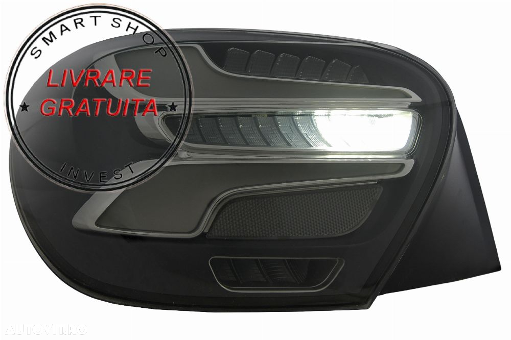 Stopuri LED Mercedes A-Class W176 (2013-08.2015) Facelift Design Fumurii cu Semnal- livrare gratuita - 9