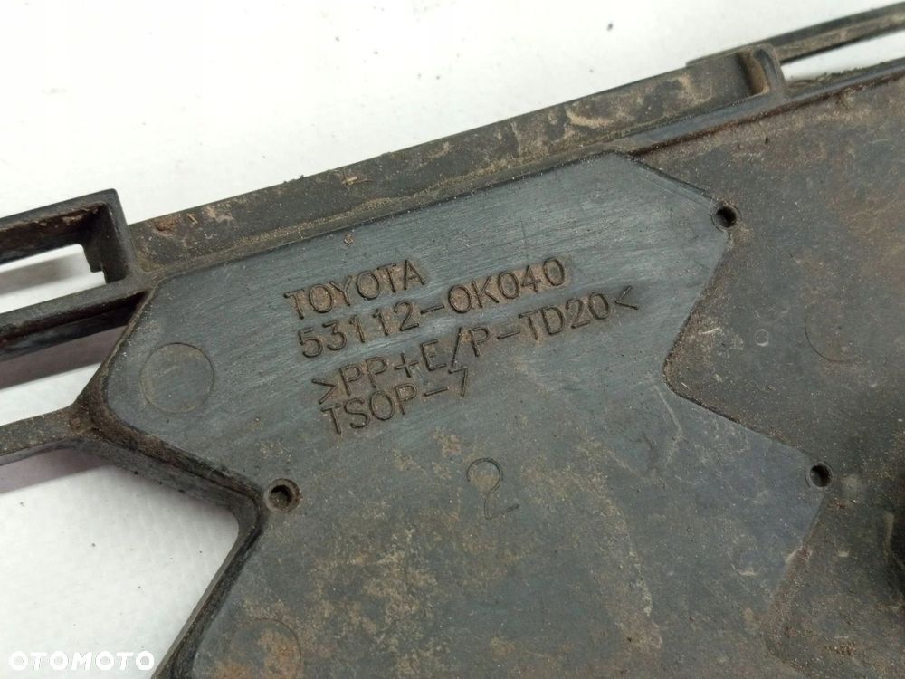 KRATKA ZDERZAKA PRZÓD PRZEDNIEGO TOYOTA HILUX VII 53112-0K040 - 8