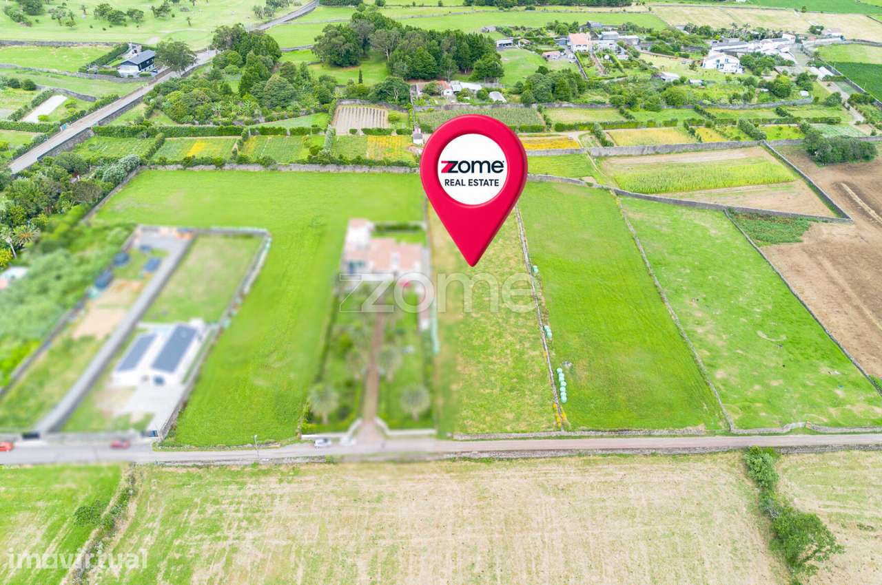 Terreno Agrícola com Vista Mar nas Calhetas, Ribeira Grande - Grande imagem: 5/11