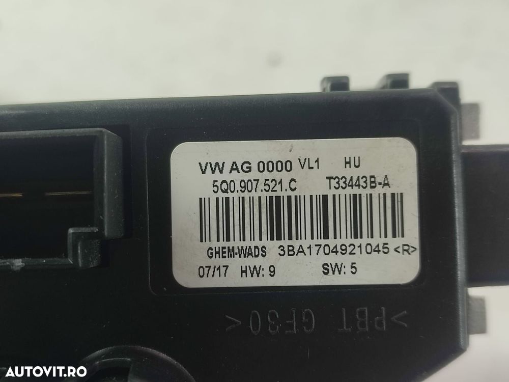 Motoras aeroterma bord 5Q0907511A Audi A3 8V [facelift] [2016 - 2020] - 5