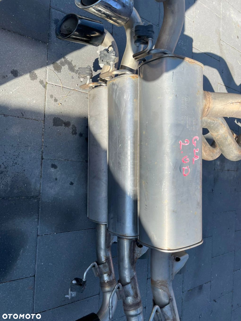 WYDECH TŁUMIK KOŃCOWY UKŁAD WYECHOWY BMW 3 G20 G21 4 G22 G26 2.0 DIESEL - 3