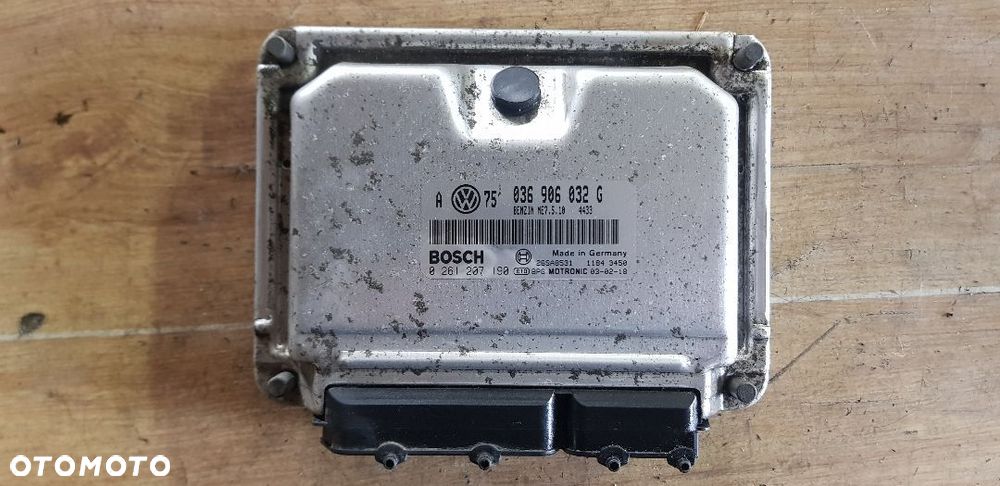 VOLKSWAGEN GOLF IV 1.4 16V STEROWNIK SILNIKA 0261207190 036906032G - 1