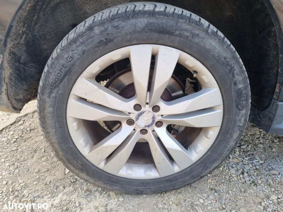 jante mercedes ml w164 r20 cu cauciucuri vara in stare buna 275/45/20 - 4