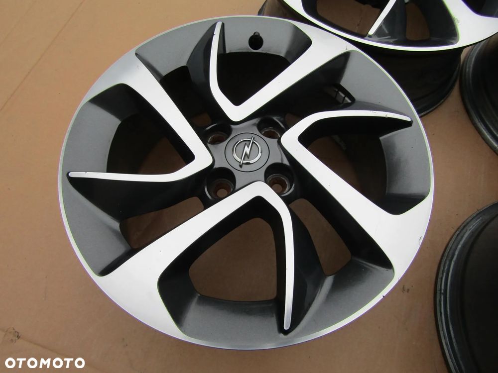 4x Felgi 16 Opel Adam Astra G H Corsa D E Meriva Combo C Karl Fiat Grande Punto Evo 4x100 - 9