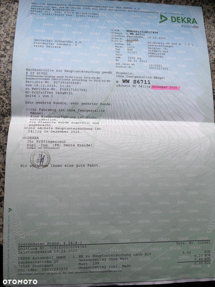 Mercedes-Benz Sprinter 316 CDI 4x4 - 11