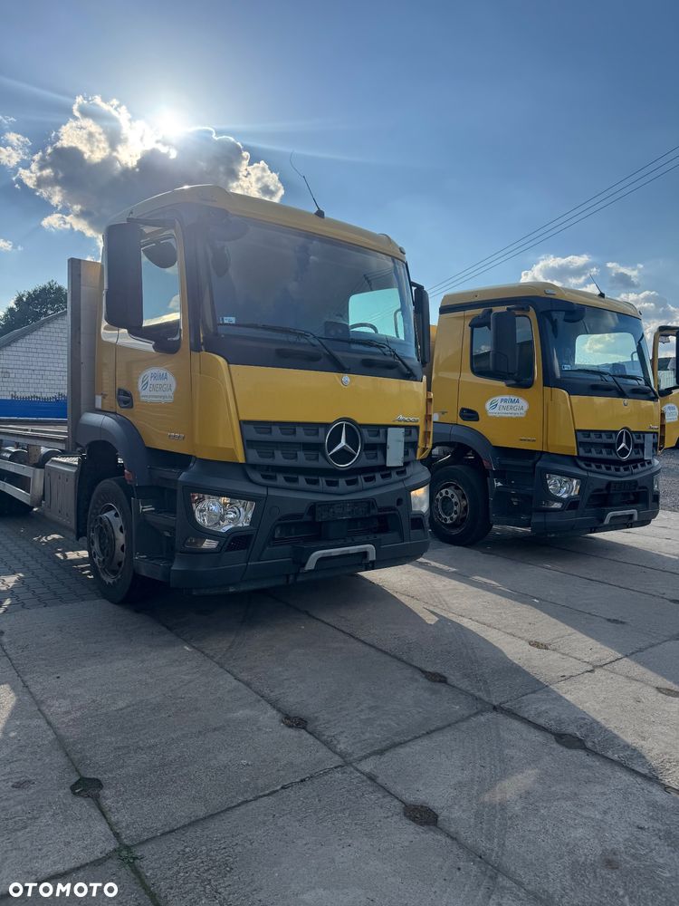 Mercedes-Benz Arocs 1833 Dwie sztuki Antos Axor do zabudowy Beczka Wywrot Kiper HDS wywrotka Hakowiec - 1