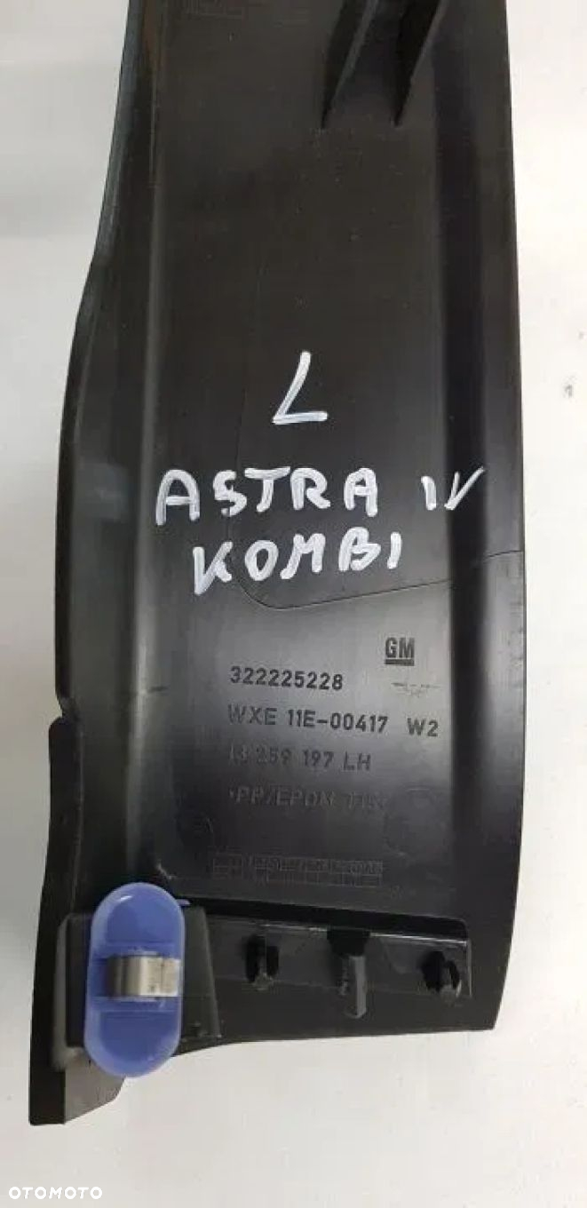 LISTWA PROGOWA NAKŁADKA OSŁONA PROGU LEWA PRAWA ASTRA IV J HB KOMBI - 7