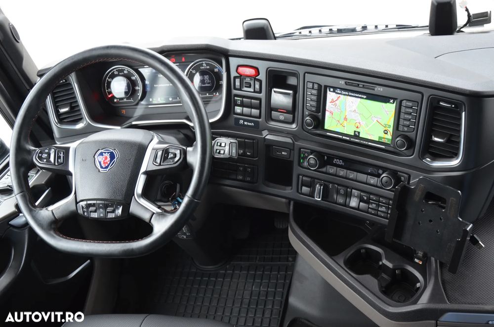 Scania S 500 / 6x2/4 PUSHER / SKÓRA / FULL LED / FULL AIR / PRZESUWANE SIODŁO / ACC / NAVI / KAMERA / ALUSY / DE 8558 - 30