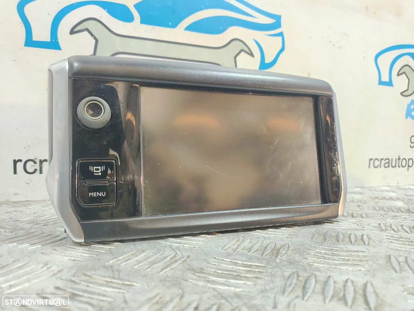 Display Ecrã GPS Computador de Bordo Original Peugeot 208 1 I - 3