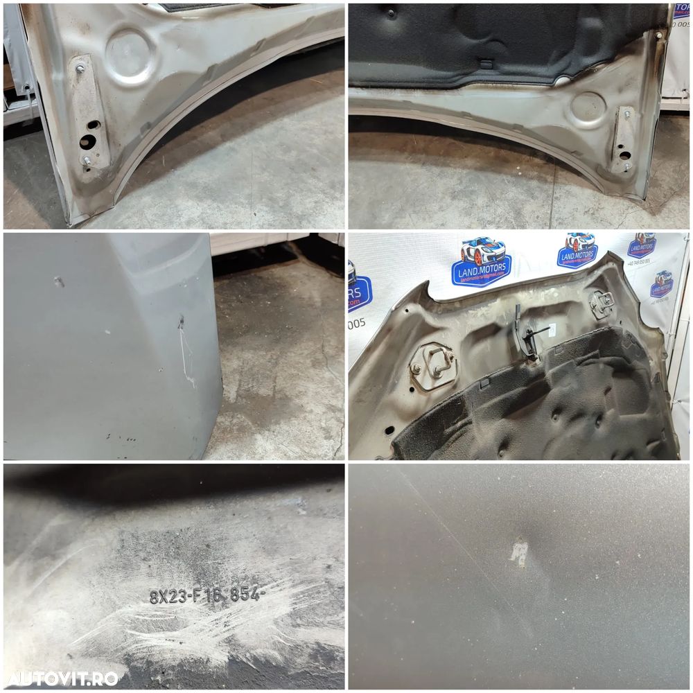 CAPOTA MOTOR JAGUAR XF (X250) SALOON 2008 2009 2010 2011 2012 2013 2014 2015 / COD OEM 8X23-F16854 / C2Z4893 / 8X2316612AD - 7