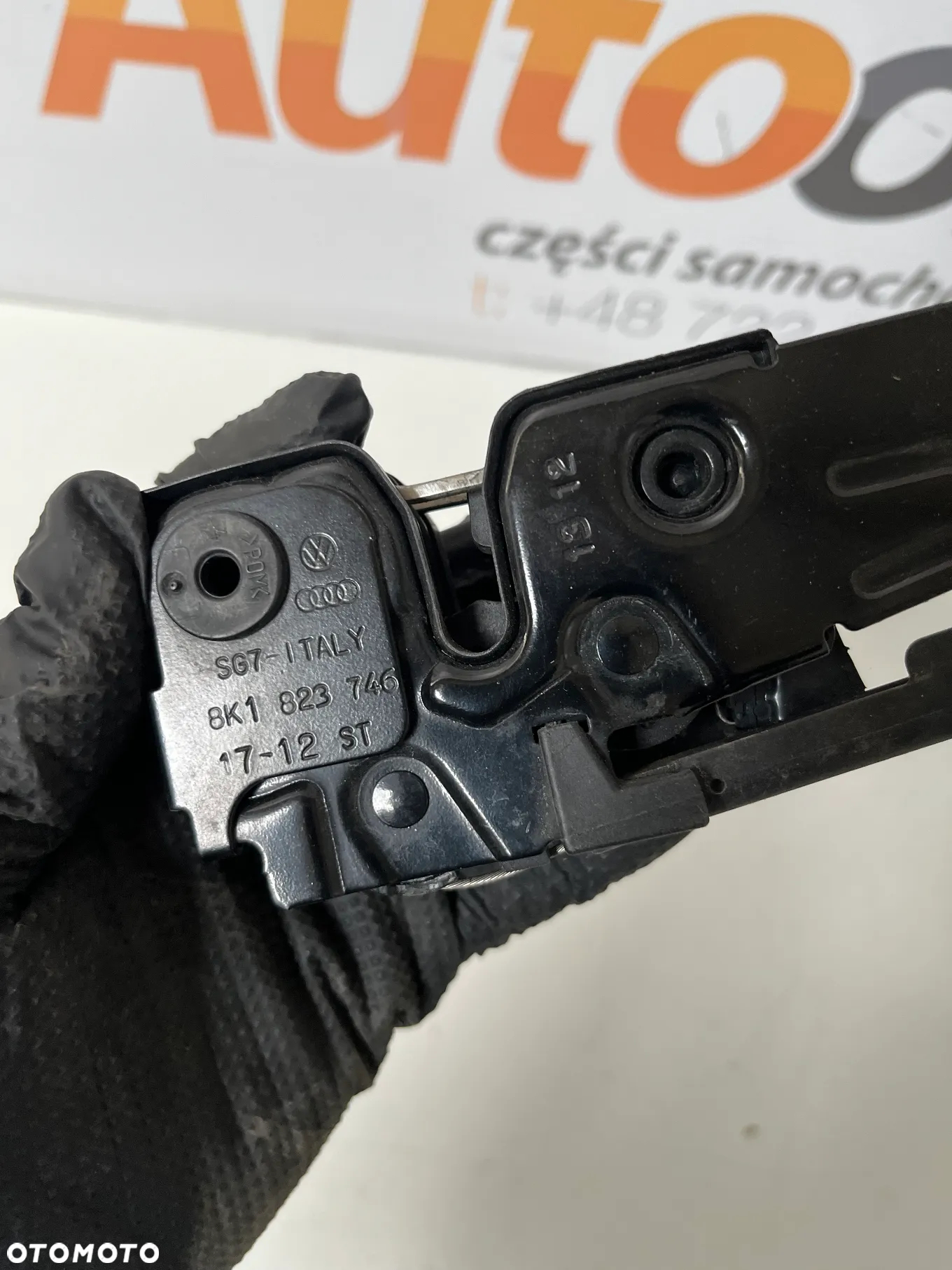 Audi A5 Sportback 8TA Zamek pokrywy przedniej / maski silnika 8K1823746 - 2
