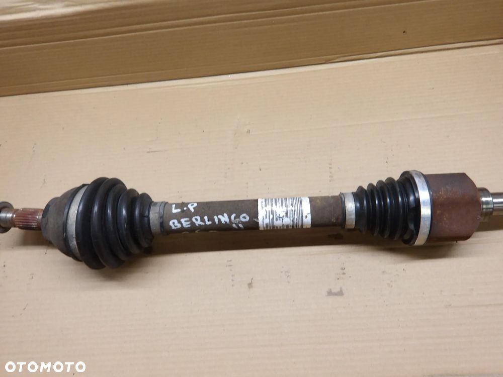 CITROEN BERLINGO II LIFT 12-18 1.6B PÓŁOŚ LEWA PRZEDNIA 9637117780