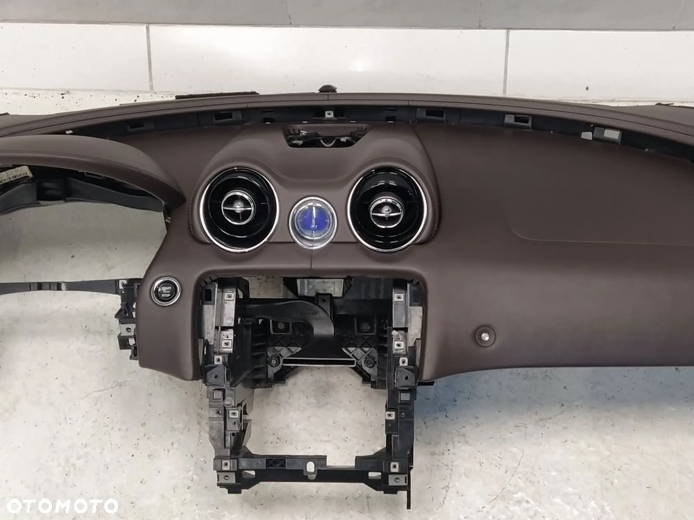 JAGUAR XJ X351 DESKA KONSOLA KOKPIT PODUSZKA POWIETRZNA AIRBAG PASAŻERA KIEROWNICY ZAPINKA NAPINACZ PASÓW BEZPIECZEŃSTWA BRĄZOWA ORYGINAŁ - 30