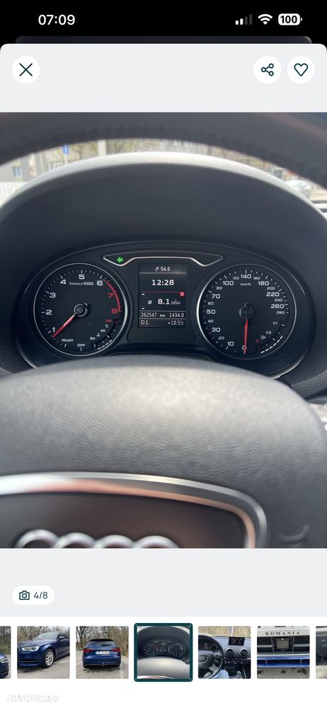 Audi A3 1.4 TFSI Cylinder on demand ultra S tronic S line Sportpaket - 4