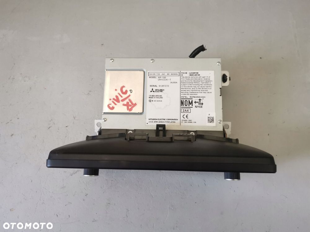 HONDA CIVIC SEDAN XI 2021- RADIO NAWIGACJA WYSWIETLACZ 8A100-T20-A41-M1 - 4