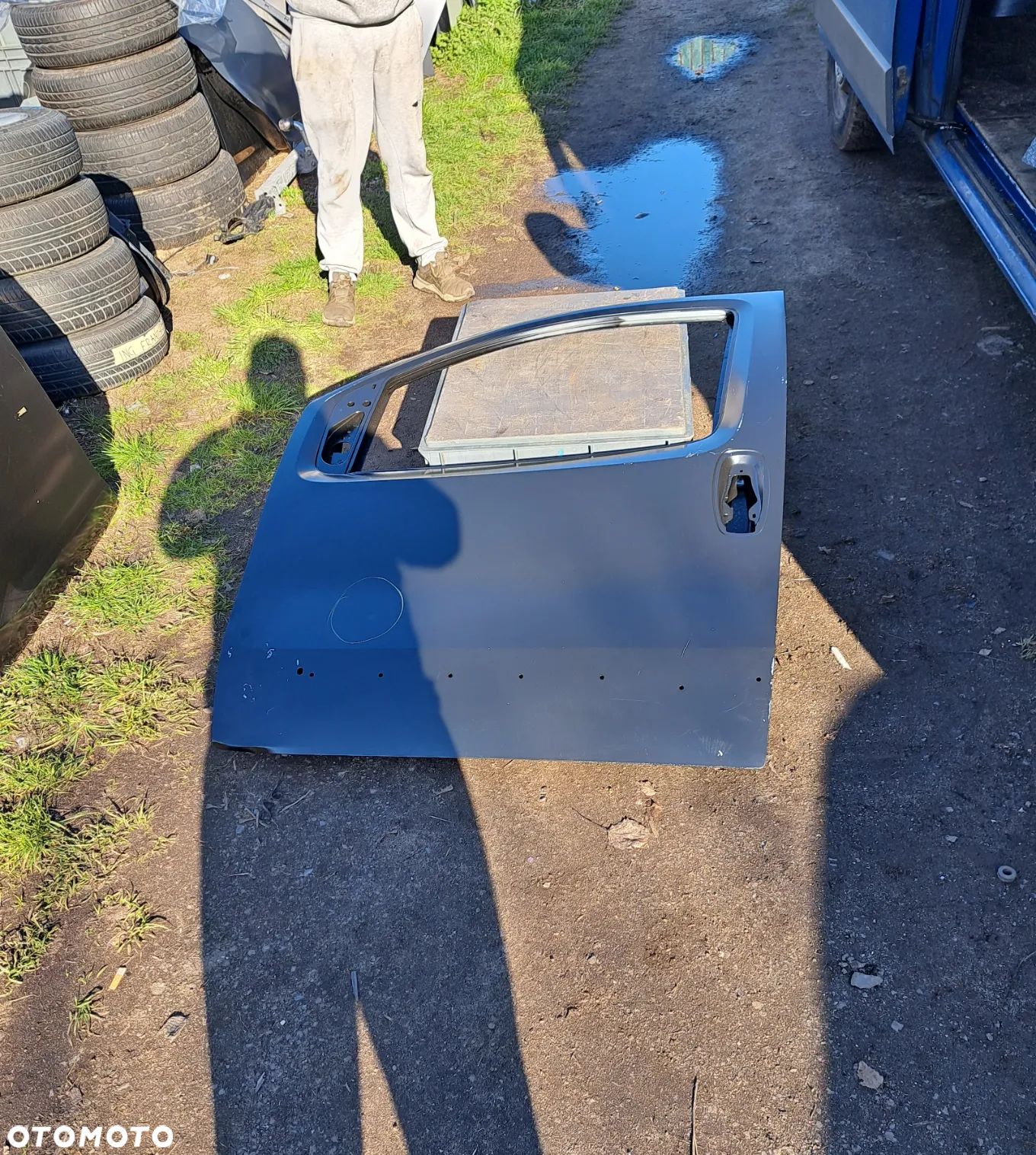 Drzwi przednie lewe Fiat Fiorino III Qubo Citroën Nemo Peugeot Bipper 1396516080 Drzwi lewy przód przednie - 1