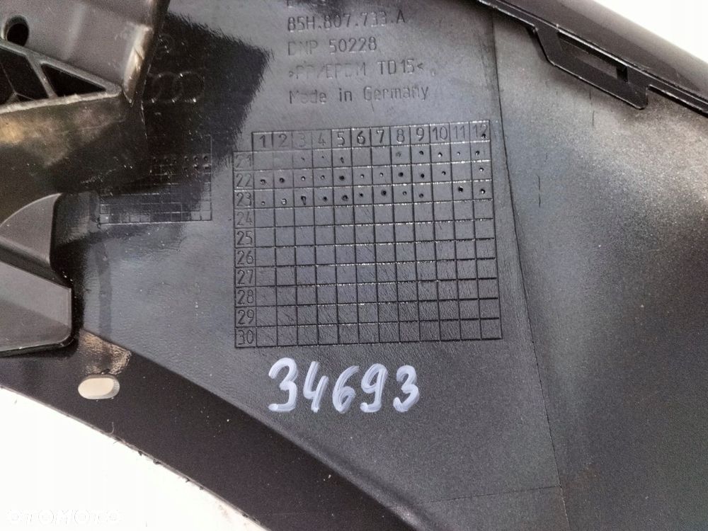 spojler dokładka płyta zderzaka przód audi q6 e-tron 85h 24- - 10